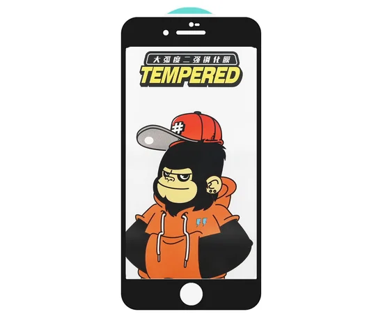 Защитное стекло 5D Anti-static (full glue) (тех.пак) для Apple iPhone 7 plus / 8 plus (5.5") Черный