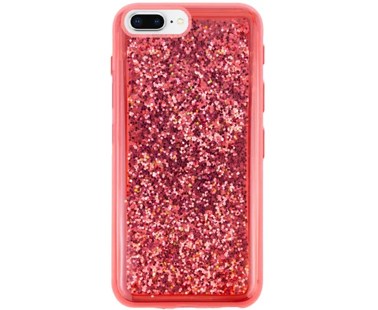 TPU+PC чехол Sparkle (glitter) для Apple iPhone 7 plus / 8 plus (5.5") Красный