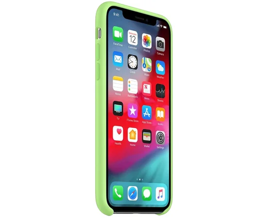 Чехол Silicone Case (AA) для Apple iPhone 7 plus / 8 plus (5.5") Мятный / Mint