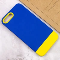 Чохол TPU+PC Bichromatic для Apple iPhone 7 plus / 8 plus (5.5") Navy Blue / Yellow