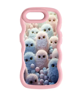 Чехол TPU Cloudy Pictures для Apple iPhone 7 plus / 8 plus (5.5") Owls