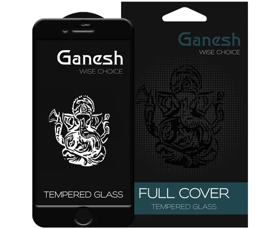 Защитное стекло Ganesh 3D для Apple iPhone 7 plus / 8 plus (5.5") Черный