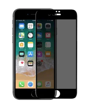 Защитное стекло Privacy 5D Matte (full glue)  для Apple iPhone 7 plus / 8 plus (5.5") Черный
