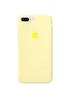 Чехол Silicone Case Full Protective (AA) для Apple iPhone 7 plus / 8 plus (5.5") Желтый / Mellow Yellow