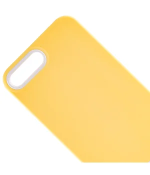 Чехол TPU+PC Bichromatic для Apple iPhone 7 plus / 8 plus (5.5") Creamy-yellow / White