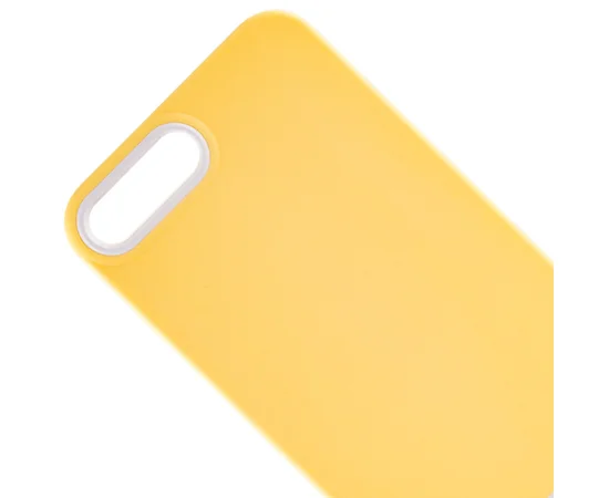 Чохол TPU+PC Bichromatic для Apple iPhone 7 plus / 8 plus (5.5") Creamy-yellow / White