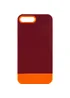 Чехол TPU+PC Bichromatic для Apple iPhone 7 plus / 8 plus (5.5") Brown burgundy / Orange