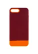 Чехол TPU+PC Bichromatic для Apple iPhone 7 plus / 8 plus (5.5") Brown burgundy / Orange