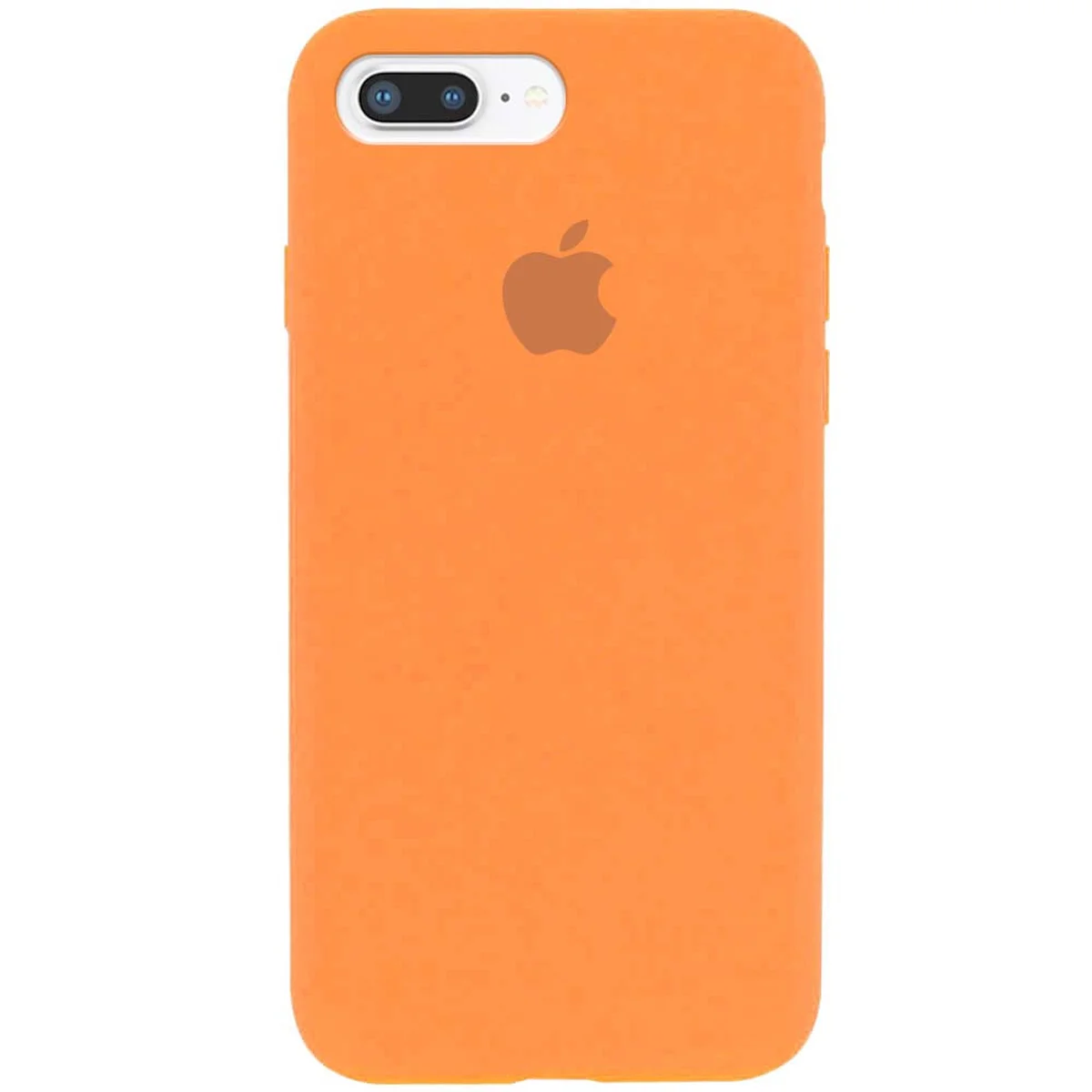 Чехол Silicone Case Full Protective (AA) для Apple iPhone 7 plus / 8 plus (5.5") Оранжевый / Vitamin C