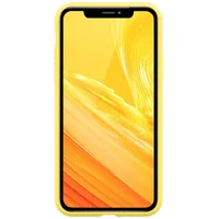 Чехол Silicone case (A) (с закрытым низом) для Apple iPhone 7 plus / 8 plus (5.5") Желтый / Yellow