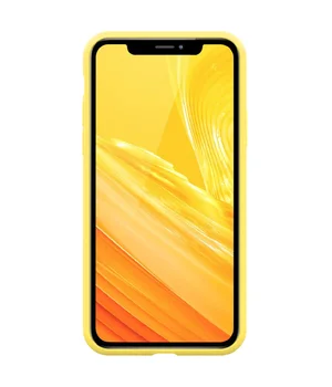 Чохол Silicone case (A) (з закритим низом) для Apple iPhone 7 plus / 8 plus (5.5 ") Жовтий / Yellow