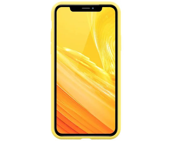 Чехол Silicone case (A) (с закрытым низом) для Apple iPhone 7 plus / 8 plus (5.5") Желтый / Yellow