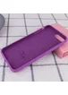 Чехол Silicone case (A) (с закрытым низом) для Apple iPhone 7 plus / 8 plus (5.5") Фиолетовый / Grape