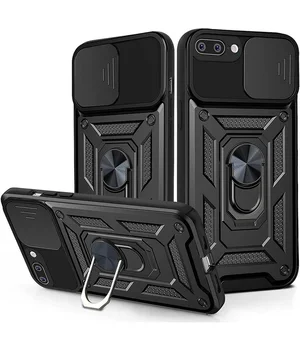 Чехол Ummi Camshield Serge Ring для Apple iPhone 7 plus / 8 plus (5.5") Черный / Black