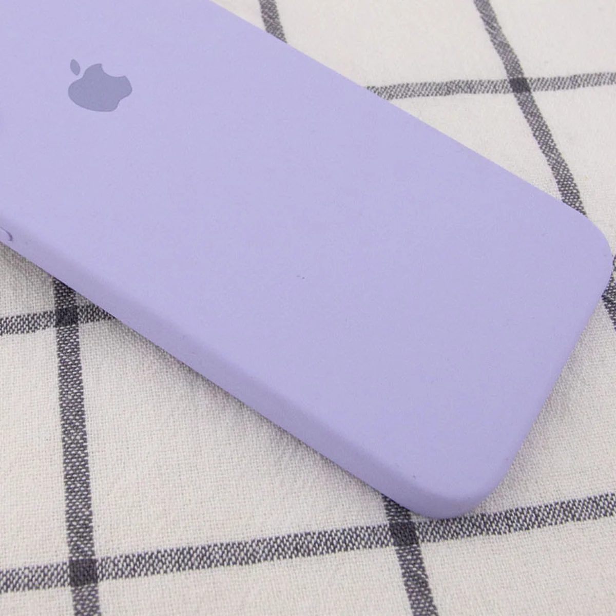 Чехол Silicone Case Square Full Camera Protective (AA) для Apple iPhone 7 plus / 8 plus (5.5") Сиреневый / Dasheen
