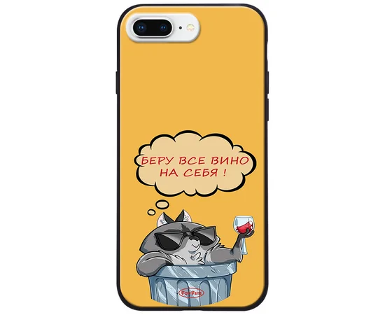 TPU+PC чехол ForFun для Apple iPhone 7 plus / 8 plus (5.5") Вино