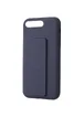 Чехол Silicone Case Hand Holder для Apple iPhone 7 plus / 8 plus (5.5") Темно-синий / Midnight blue