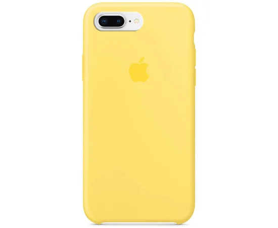 Чехол Silicone Case (AA) для Apple iPhone 7 plus / 8 plus (5.5") Желтый / Canary Yellow