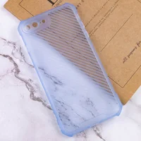 Чехол TPU Ease Carbon color series для Apple iPhone 7 plus / 8 plus (5.5") Синий / Прозрачный