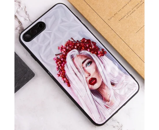 TPU+PC чохол Prisma Ladies для Apple iPhone 7 plus / 8 plus (5.5") Ukrainian Girl