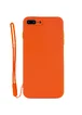 Чехол TPU Square Full Camera для Apple iPhone 7 plus / 8 plus (5.5") Оранжевый