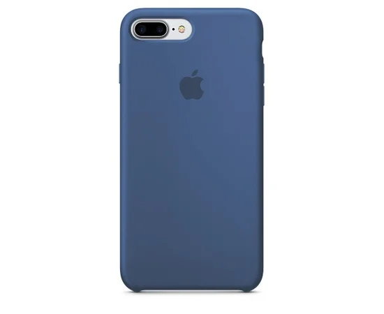 Чехол Silicone case (AAA) для Apple iPhone 7 plus / 8 plus (5.5") Синий / Navy Blue