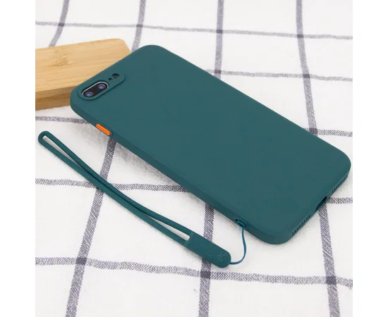 Чехол TPU Square Full Camera для Apple iPhone 7 plus / 8 plus (5.5") Зеленый