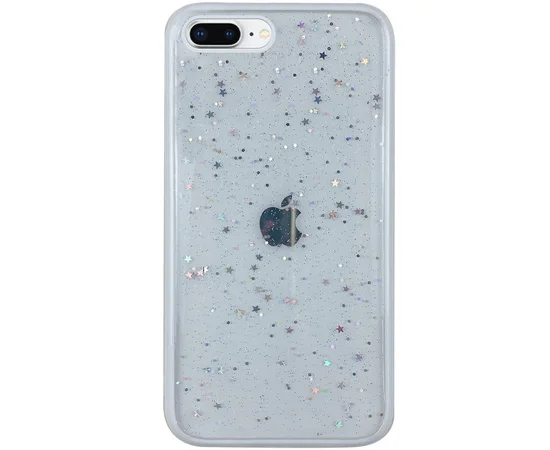 TPU+PC чехол Shiny Stars для Apple iPhone 7 plus / 8 plus (5.5") Белый