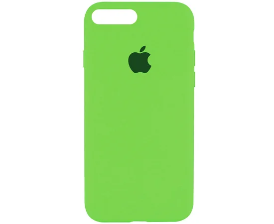 Чехол Silicone Case Full Protective (AA) для Apple iPhone 7 plus / 8 plus (5.5") Зеленый / Green