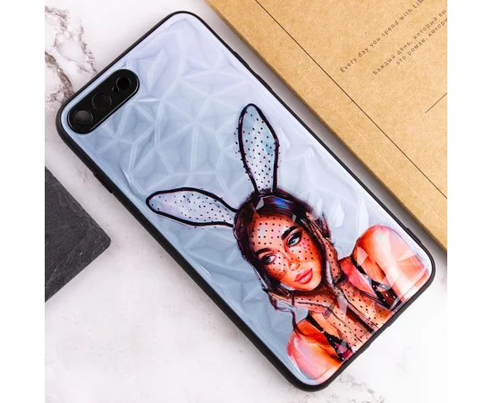 TPU+PC чехол Prisma Ladies для Apple iPhone 7 plus / 8 plus (5.5") Rabbit