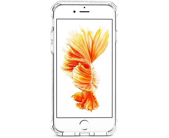 TPU чехол GETMAN Ease с усиленными углами для Apple iPhone 7 plus / 8 plus (5.5")) Прозрачный / Transparent