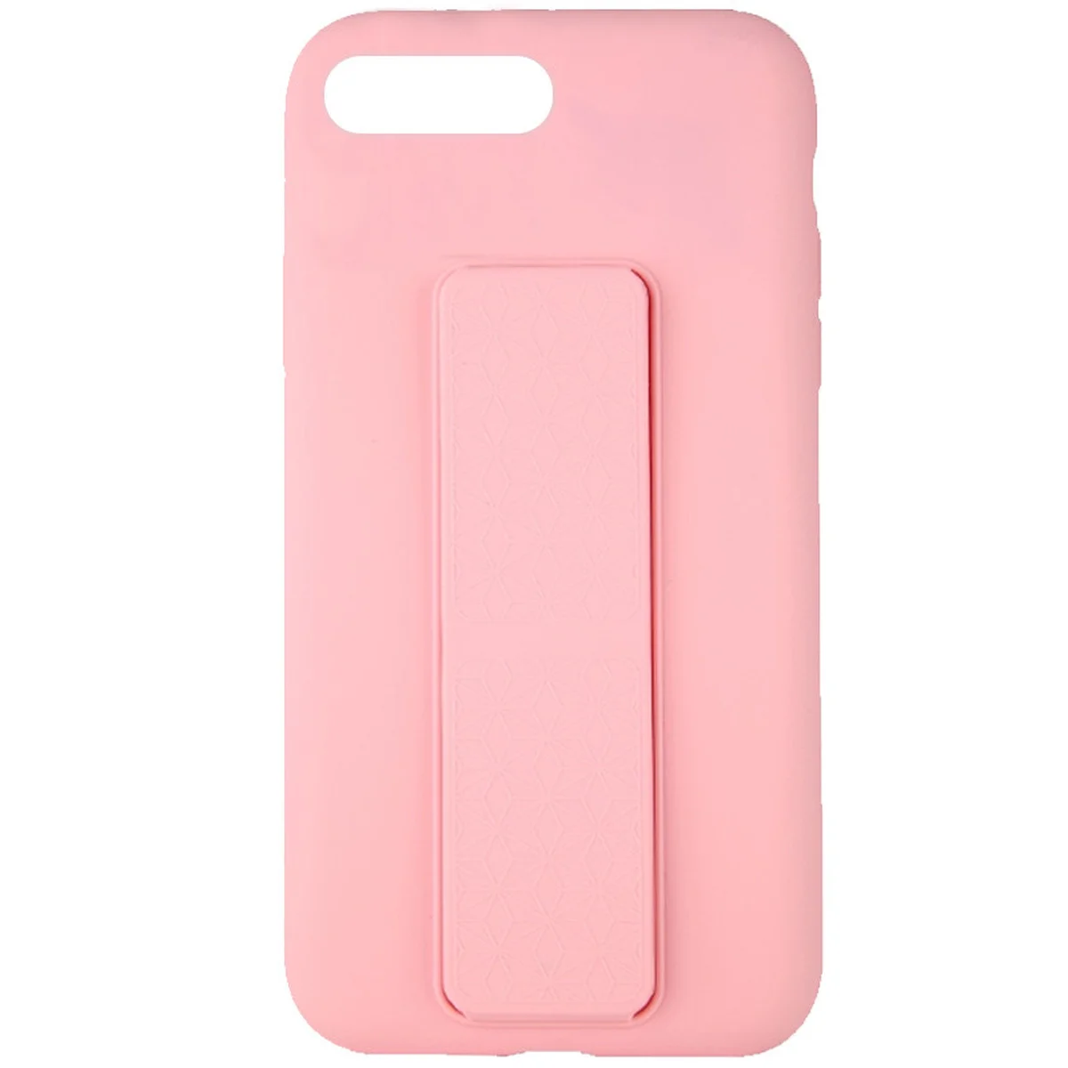 Чохол Silicone Case Hand Holder для Apple iPhone 7 plus / 8 plus (5.5 ") Рожевий / Pink