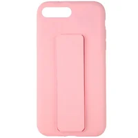 Чохол Silicone Case Hand Holder для Apple iPhone 7 plus / 8 plus (5.5 ") Рожевий / Pink