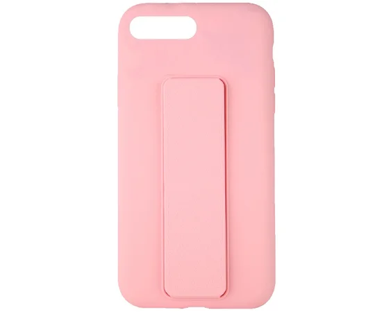 Чехол Silicone Case Hand Holder для Apple iPhone 7 plus / 8 plus (5.5") Розовый / Pink
