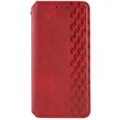 Кожаный чехол-книжка GETMAN Cubic (PU) для Apple iPhone 7 plus / 8 plus (5.5") Красный