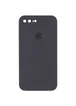 Чехол Silicone Case Square Full Camera Protective (AA) для Apple iPhone 7 plus / 8 plus (5.5") Серый / Dark Gray