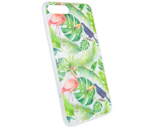 Накладка Glue Case Фламинго для Apple iPhone 7 plus / 8 plus (5.5") Зеленый
