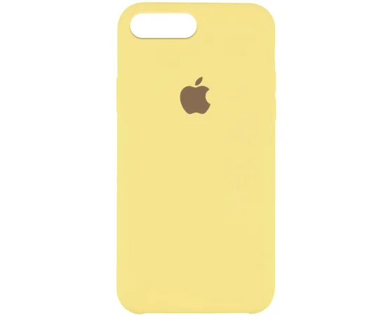 Чехол Silicone Case (AA) для Apple iPhone 7 plus / 8 plus (5.5") Золотой / Gold