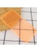 Матовый полупрозрачный TPU чехол с защитой камеры для Apple iPhone 7 plus / 8 plus (5.5") Оранжевый / Orange
