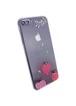 TPU чехол Luxury Diamond full protective для Apple iPhone 7 plus / 8 plus (5.5") Красный / Клубника