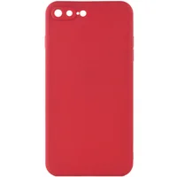 Силіконовий чохол Candy Full Camera для Apple iPhone 7 plus / 8 plus (5.5 ") Червоний / Camellia