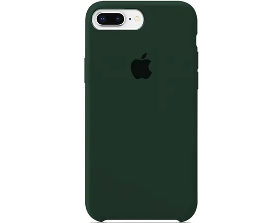 Чехол Silicone Case (AA) для Apple iPhone 7 plus / 8 plus (5.5") Зеленый / Forest green