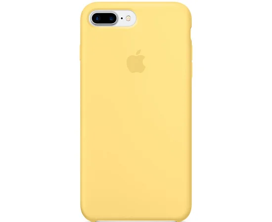 Чехол Silicone case (AAA) для Apple iPhone 7 plus / 8 plus (5.5") Желтый / Pollen