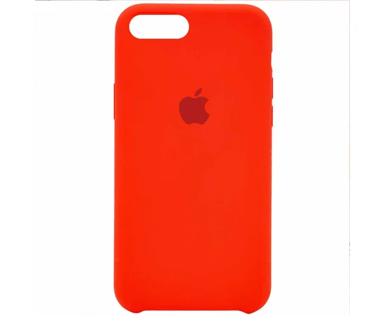 Чехол Silicone Case (AA) для Apple iPhone 7 plus / 8 plus (5.5") Красный / Red