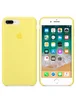 Чехол Silicone case (A) для Apple iPhone 7 plus / 8 plus (5.5") Желтый / Yellow