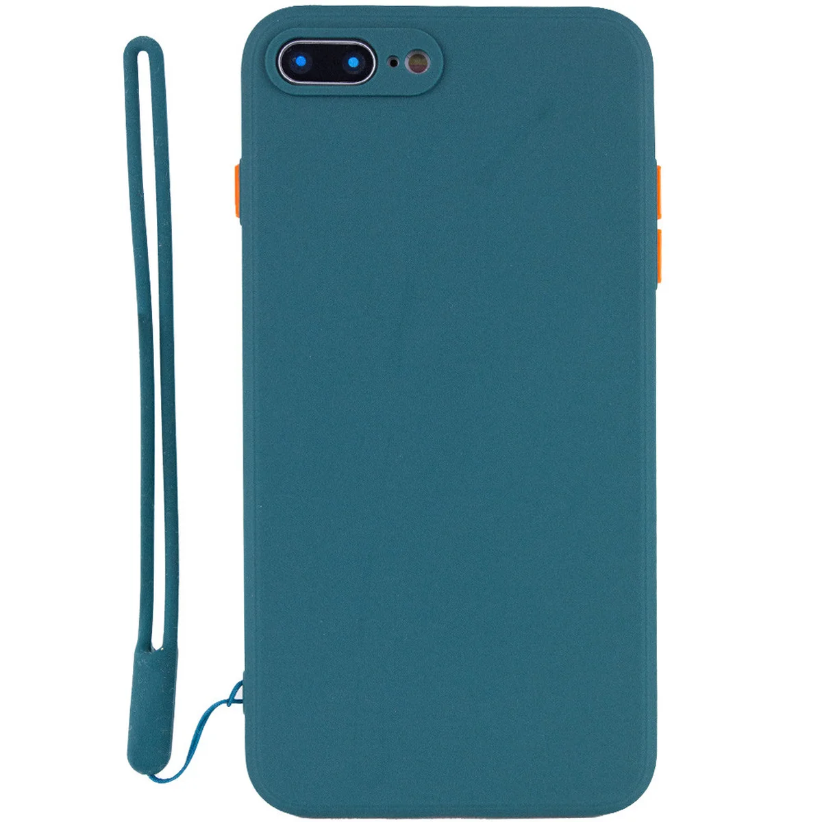 Чехол TPU Square Full Camera для Apple iPhone 7 plus / 8 plus (5.5") Зеленый