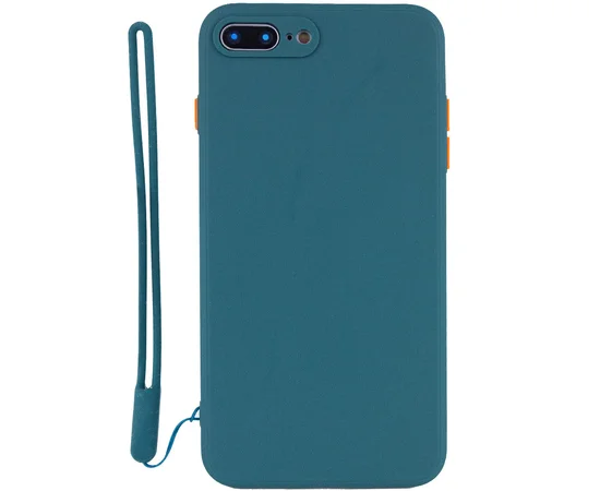 Чехол TPU Square Full Camera для Apple iPhone 7 plus / 8 plus (5.5") Зеленый