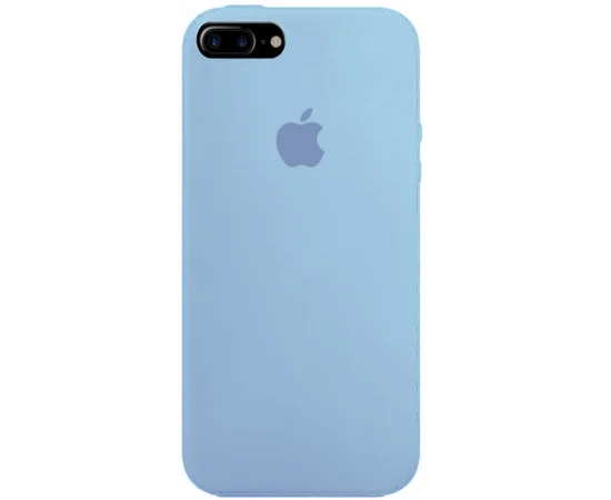 Чохол Silicone case (A) (з закритим низом) для Apple iPhone 7 plus / 8 plus (5.5 ") Блакитний / Lilac Blue