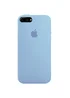 Чохол Silicone case (A) (з закритим низом) для Apple iPhone 7 plus / 8 plus (5.5 ") Блакитний / Lilac Blue