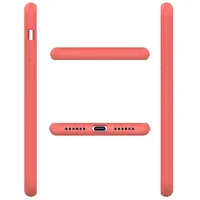Чехол Silicone case (A) (с закрытым низом) для Apple iPhone 7 plus / 8 plus (5.5") Розовый  / Barbie pink
